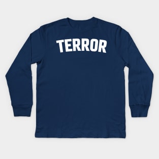 TERROR Kids Long Sleeve T-Shirt